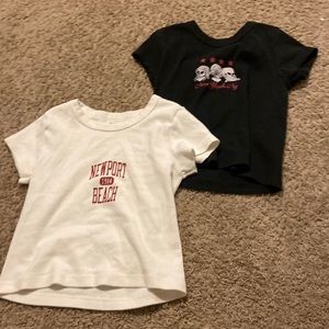 2 brandy melville shirts